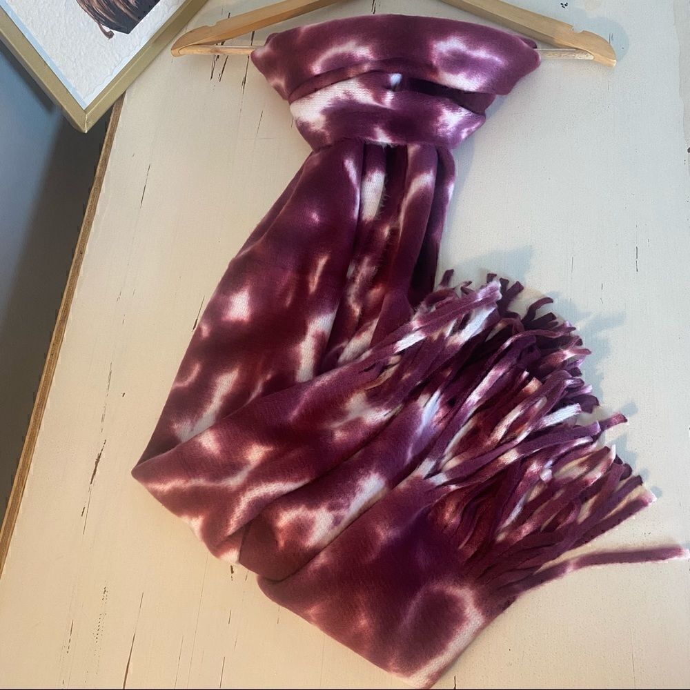 Calvin Klein tie dye scarf